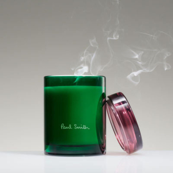 Paul Smith Duftkerze Botanist,Glasgefäss, grün-aubergine,style